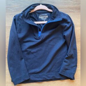 2T Crewcuts 1/4 Quarter Zip Navy Jacket